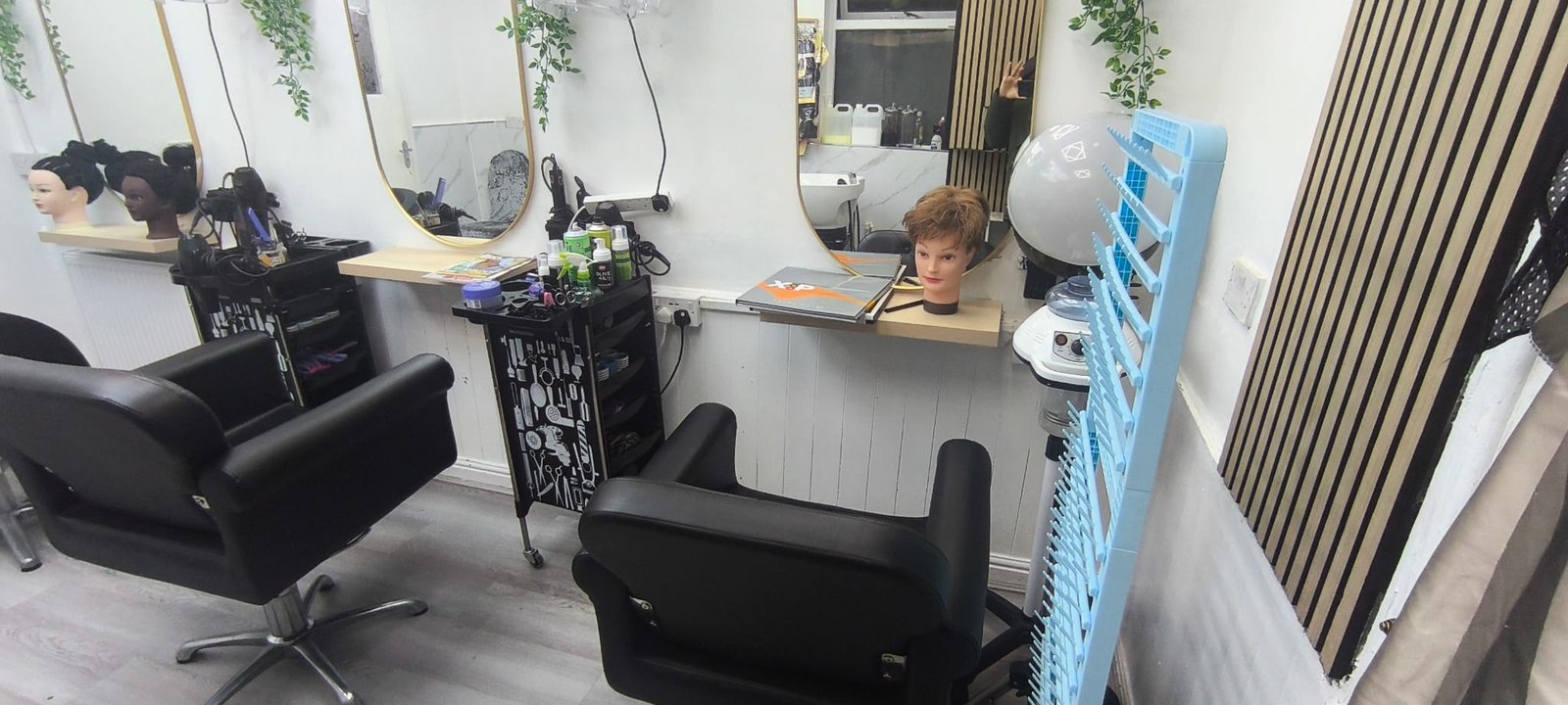 Hair studio at Selam Unisex Hair Salon Manchester