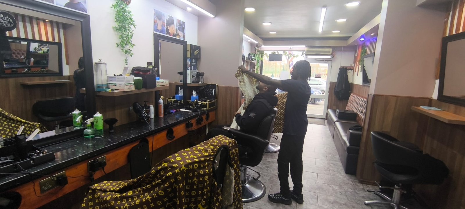 Selam Unisex Hair Salon — barbershop interior, Manchester